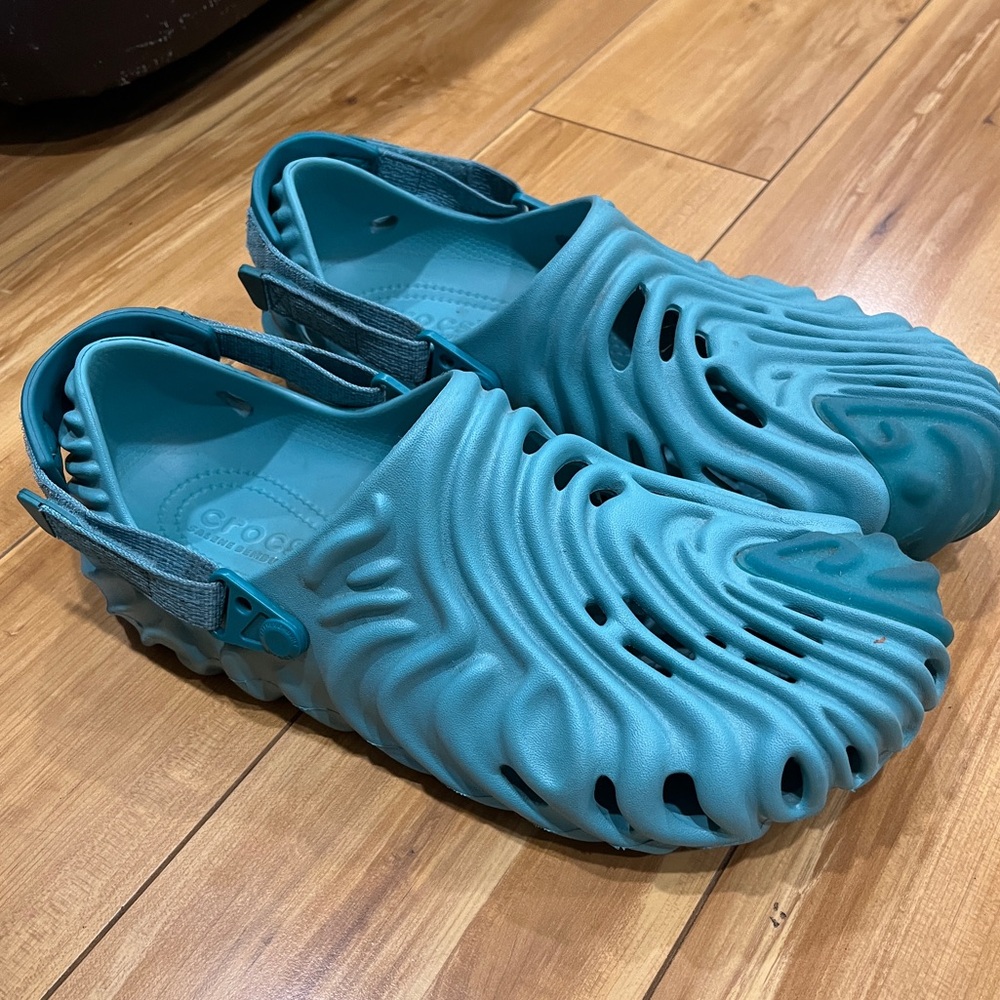 Men’s size 13 WORN - Crocs x Salehe Bembury Pollex Clogs